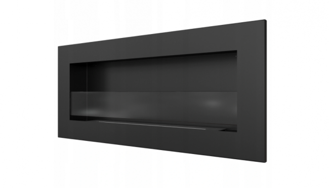 Biokominek Delta2 slim z szybą