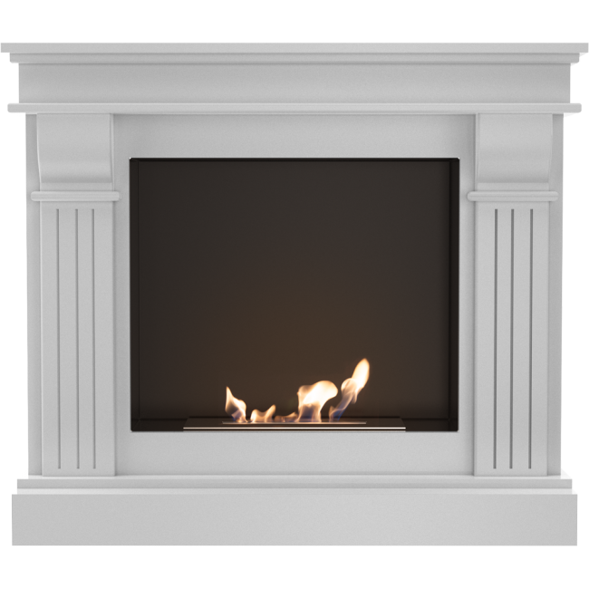 Biokominek portalowy August biały