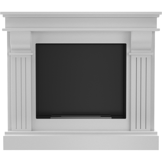 Biokominek portalowy August biały