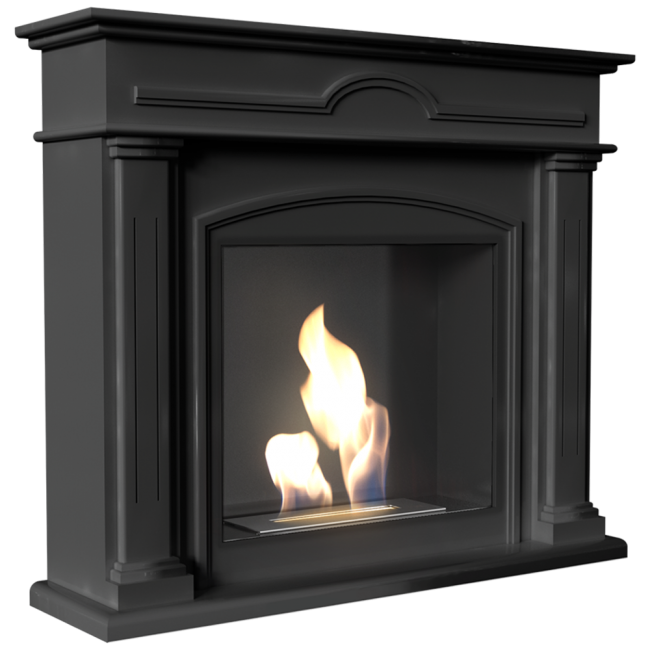 Biokominek portalowy December czarny