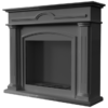 Biokominek portalowy December czarny