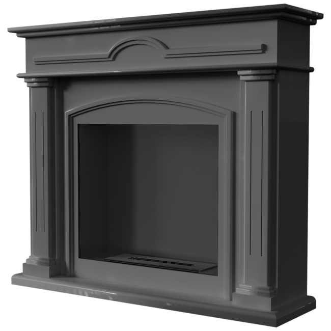 Biokominek portalowy December czarny