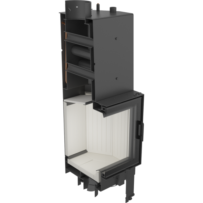 Nadia 12 kW Biały / Czarny