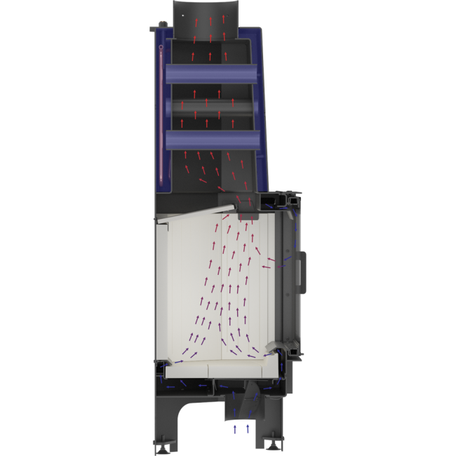 Nadia 12 kW Biały / Czarny
