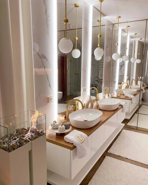 Biokominek Romeo biały