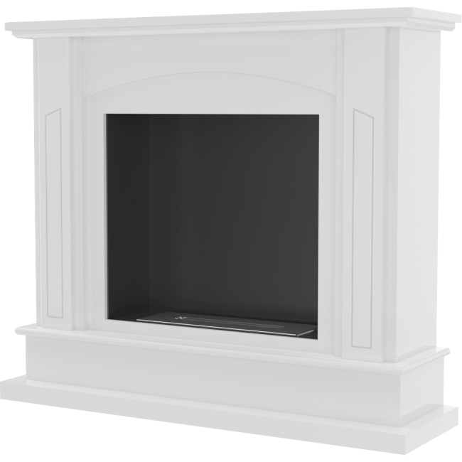 Biokominek portalowy February biały