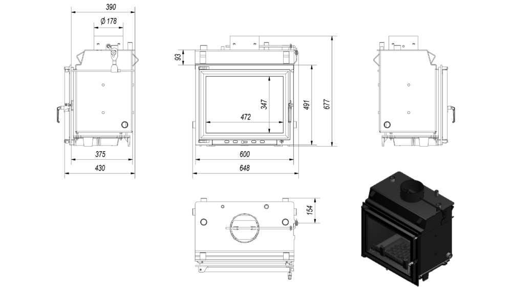 Maja 8 kW / Maja Deco