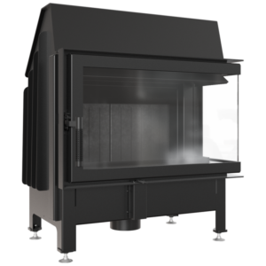 Zibi 11 kW czarny Termotec Prawy