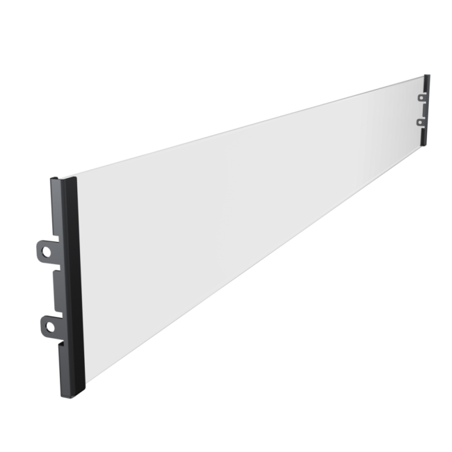 Biokominek Delta2 slim z szybą