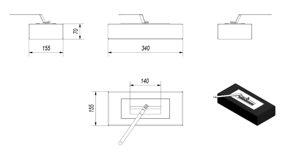 Biokominek India Mini