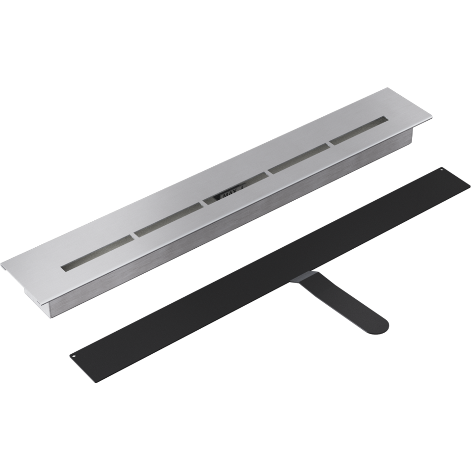 Biokominek Delta2 slim z szybą