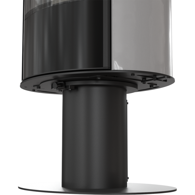 Piec kaflowy Koza obrotowy AB 8 kW